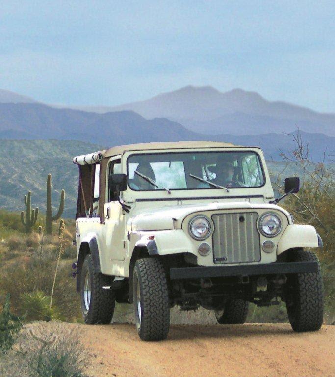 Enjoy a 4x4 Jeep tour of the Sonoran Desert
